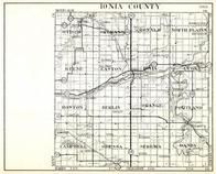 Ionia County, Otisco, Orleans, Ronald, North Plains, Keene, Easton, Boston, Berlin, Orange, Portland, Michigan State Atlas 1930c